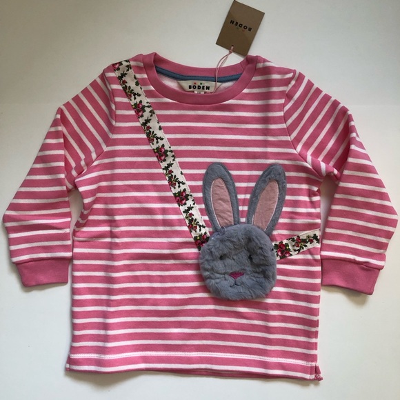 NWT Mini Boden Appliqué Pocket Tunic - Picture 5 of 6